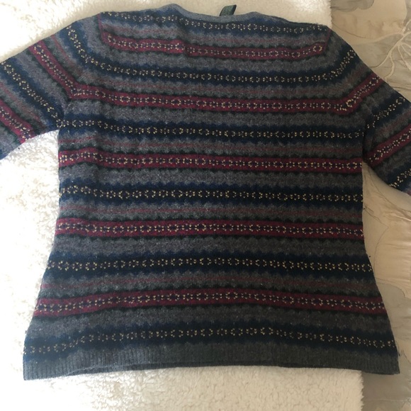 Ralph Lauren Vintage Wool V neck Sweater Sz S - Picture 7 of 8